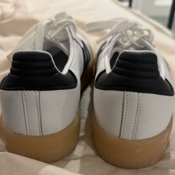 adidas samba White and Black Athletic Shoes - Picture 5 of 6